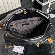 Bagsaaa Chanel 22 Small Handbag AS3260 Shiny Crumpled Calfskin Black - 35 × 37 × 7 cm - 3