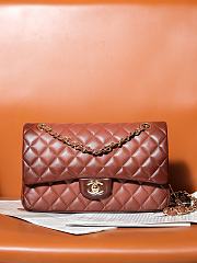 Bagsaaa Chanel Flap Bag Classic 11.12 Gradient Lambskin Brown A01112 - 15.5 × 25.5 × 6.5 cm - 1