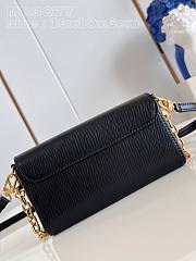 Bagsaaa Louis Vuitton M83077 Twist West Pochette Bag Black - 19 x 10.5 x 6.5 cm - 3