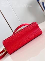 Bagsaaa Louis Vuitton M83593 Twist West Pochette Bag Red - 19 x 10.5 x 6.5 cm - 3