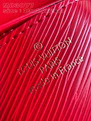 Bagsaaa Louis Vuitton M83593 Twist West Pochette Bag Red - 19 x 10.5 x 6.5 cm - 2