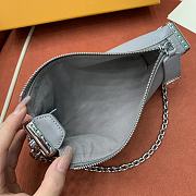 Bagsaaa Louis Vuitton M12596 Slim Trunk Grey - 23 x 12 x 4 cm - 3