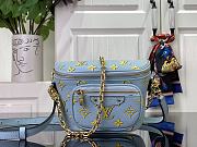 Bagsaaa Louis Vuitton M83694 Mini Bumbag Baby Blue - 17 x 12 x 9.5 cm - 1