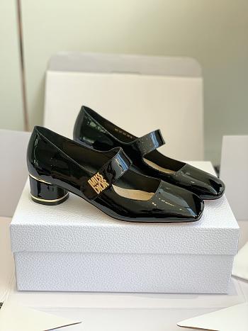 Bagsaaa Miss Dior Pump Black Patent Calfskin (KDV268VNI)