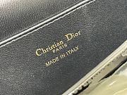 Bagsaaa Miss Dior Flap Bag Black Patent Calfskin - 22 x 11 x 6 cm - 2