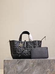 Bagsaaa Medium Dior Toujours Bag Black Graphic Cannage Calfskin - 28.5 x 21.5 x 17 cm - 1