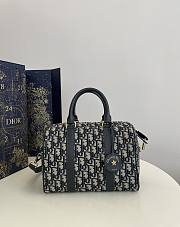 Bagsaaa Dior Groove 25 Bag Blue Dior Oblique Jacquard - 25 x 19 x 16 cm - 1