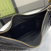 Bagsaaa Gucci GG Marmont small shoulder bag 777263 black patent - 17 x 26 x 4 cm - 4