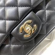 Bagsaaa Chanel Mini Classic Handbag With Top Handle AS2431 Black - 12 × 20 × 6 cm - 3