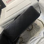 Bagsaaa Chanel Mini Classic Handbag With Top Handle AS2431 Black - 12 × 20 × 6 cm - 2