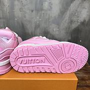 Bagsaaa Louis Vuitton LV Trainer Maxi Sneaker Pink - 4