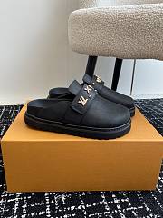 Bagsaaa Louis Vuitton LV Cosy Flat Comfort Clog Black - 2