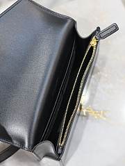 Bagsaaa YSL Mini Envelope Black & Adjustable Strap 785281 - 19 x 12 x 4 cm - 2