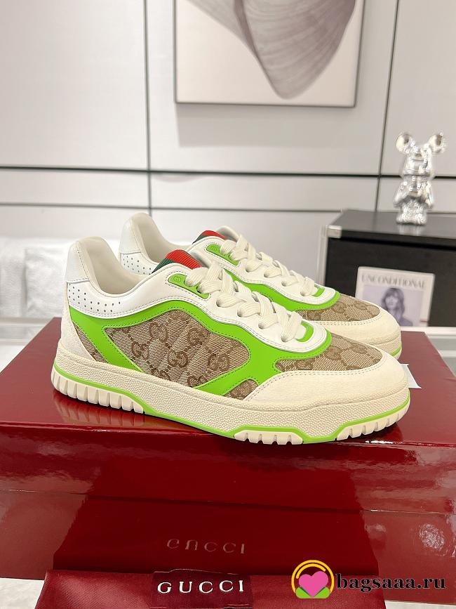 Bagsaaa Gucci Women's Gucci Re-Web sneaker 785452 Green - 1