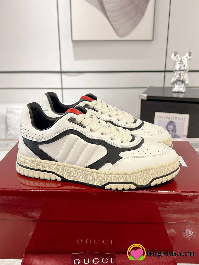 Bagsaaa Gucci Re-Web sneaker White & Black - 1