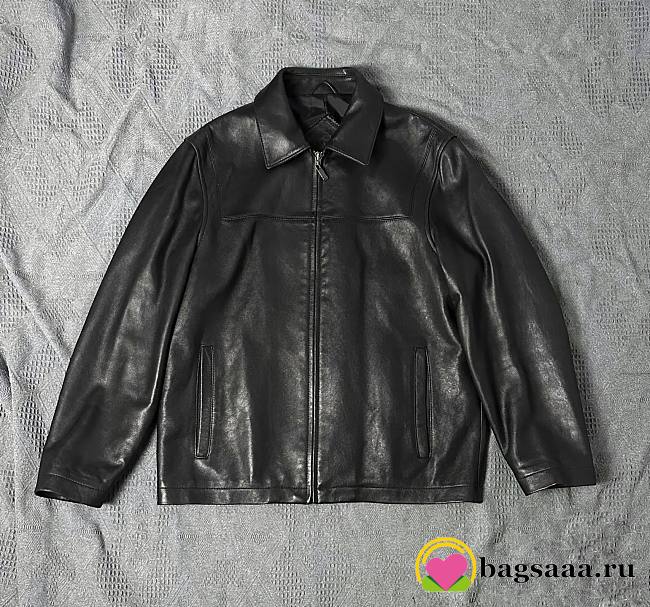 Bagsaaa Balenciaga Cocoon Kick Jacket Black - 1