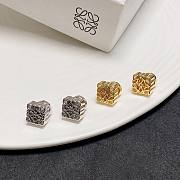 Bagsaaa Anagram Stud Earrings - 1