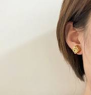 Bagsaaa Anagram Stud Earrings - 2