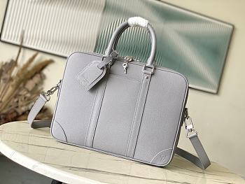 Bagsaaa Louis Vuitton M11659 Porte Documents Voyage PM Gray - 36.5 x 27.5 x 6 cm