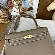 Bagsaaa Hermes Kelly Etoupe Epsom & Gold Hardware - 25cm - 4