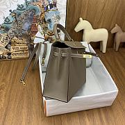 Bagsaaa Hermes Kelly Etoupe Epsom & Gold Hardware - 25cm - 2