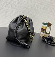 Bagsaaa Loewe Medium Flamenco purse in mellow nappa lambskin black - 30X20X10.5 cm - 2