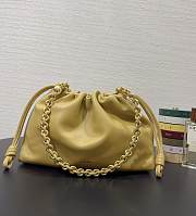 Bagsaaa Loewe Medium Flamenco purse in mellow nappa lambskin sahara - 30X20X10.5 cm - 1