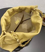 Bagsaaa Loewe Medium Flamenco purse in mellow nappa lambskin sahara - 30X20X10.5 cm - 4