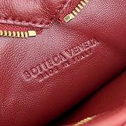 Bagsaaa Bottega Veneta Mini Solstice Heart Red - 22x18x2 cm - 4