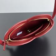 Bagsaaa Bottega Veneta Mini Solstice Heart Red - 22x18x2 cm - 3