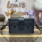 Bagsaaa Louis Vuitton M24303 Petite Malle Full Black - 12.5 x 6 x 20 cm - 1