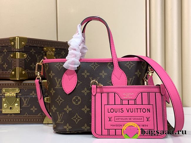 Bagsaaa Louis Vuitton M12106 Neverfull Bandoulière Inside Out BB - 24 x 14 x 9 cm - 1