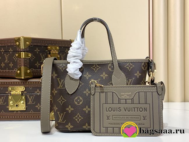 Bagsaaa Louis Vuitton M12109 Neverfull Bandoulière Inside Out BB - 24 x 14 x 9 cm - 1