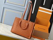 Bagsaaa Louis Vuitton M12775 OnTheGo MM Cognac Brown - 35 x 27 x 14 cm - 4