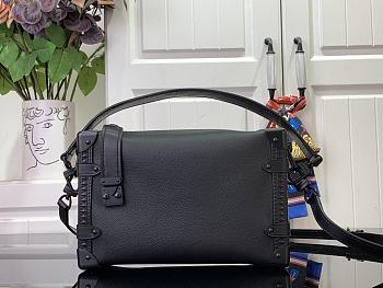 Bagsaaa Louis Vuitton M24309 Side Trunk MM All Black - 21 x 14 x 6 cm