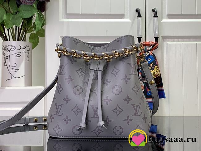 Bagsaaa Louis Vuitton M12749 Néonoé BB Gray - 20 x 20 x 13 cm - 1