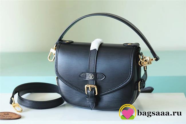 Bagsaaa Louis Vuitton M23469 Saumur BB Black - 20 x 16 x 7.5 cm - 1