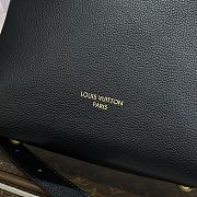 Bagsaaa Louis Vuitton M25352 Low Key Hobo PM Black - 24 x 28 x 16 cm - 4