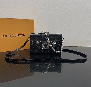 Bagsaaa Louis Vuitton M11324 Petite Malle Black - 20 x 12.5 x 6 cm