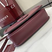 Bagsaaa Gucci Blondie Small Top Handle Bag 815714 Red - 27 x 17 x 7cm - 3