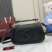 Bagsaaa Gucci Blondie Small Top Handle Bag 815714 Black - 27 x 17 x 7cm - 1