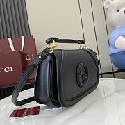 Bagsaaa Gucci Blondie Small Top Handle Bag 815714 Black - 27 x 17 x 7cm - 2