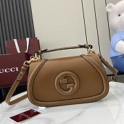 Bagsaaa Gucci Blondie Small Top Handle Bag 815714 Brown - 27 x 17 x 7cm - 1