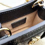 Bagsaaa Gucci Diana super mini bag ‎760251 black - 16.5x12x6cm - 3