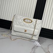 Bagsaaa Chanel Small Shopping Bag AS5036 Cream - 24 × 34 × 8 cm  - 1