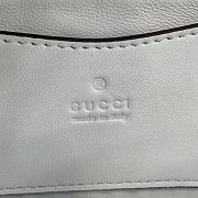 Bagsaaa Gucci GG Milano Mini Top Handle Bag 806017 White - 21 x 12.5 x 4.5cm - 2