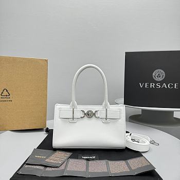 Bagsaaa Versace Medusa '95 Small Tote Bag White - 23 x 8 x 14 cm