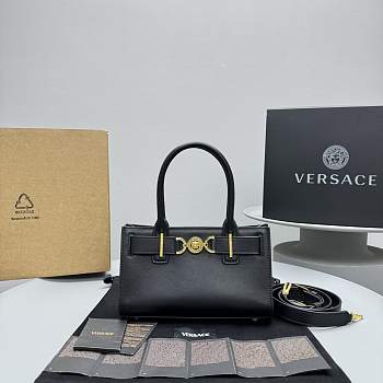 Bagsaaa Versace Medusa '95 Small Tote Bag Black - 23 x 8 x 14 cm