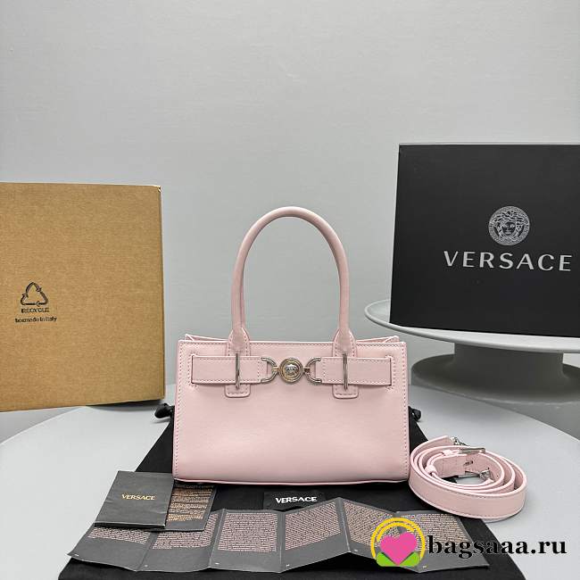 Bagsaaa Versace Medusa '95 Small Tote Bag Pink - 23 x 8 x 14 cm - 1