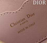 Bagsaaa Dior Miss Caro Mini Hobo Shoulder Bag Powder Pink Macrocannage Lambskin - 24 x 14 x 6.5 cm - 4